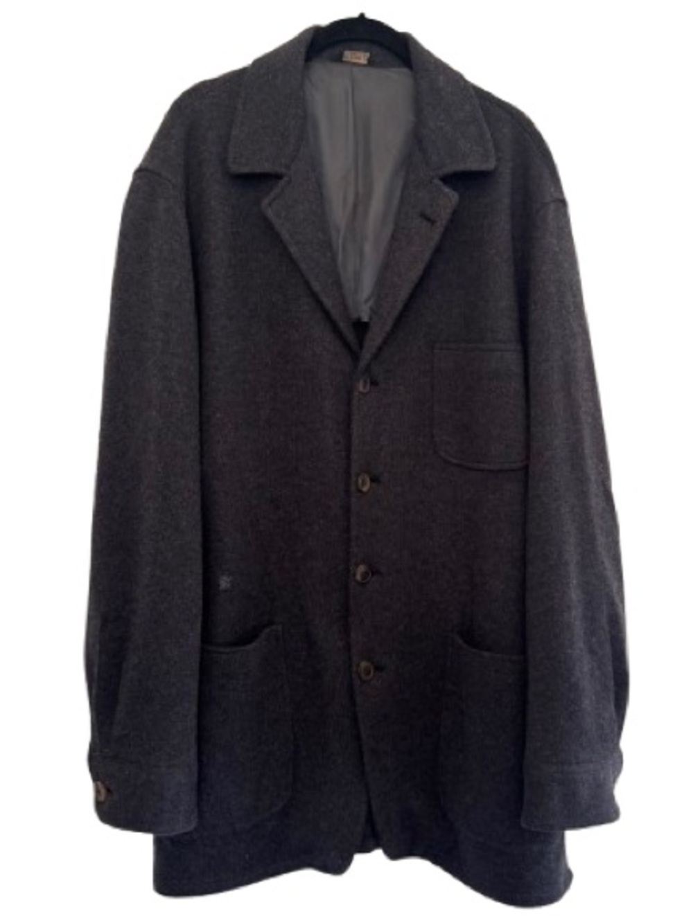 Nigel’s Pure Cashmere Sport Coat Grey Minimal Jacket Nigel Cabourn Fall Winter